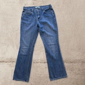 Levis 515 Vintage Boot Cut Womens Blue Jeans Stretch Denim, Size 10 L/C 33X33